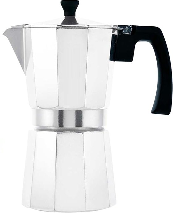 Cafetera espresso moka de estufa GROSCHE Milano de 9 litros