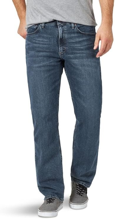 Wrangler Authentics Men’s Comfort Flex Waist Relaxed Fit Jean
