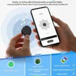 Air Tags for Android,Air Tags-4 Pack Android,Android Tracker Tags,2 Year Battery Life,Google Find Trackers for Google’S Find Hub App,IP65 Waterproof Luggage Tracker Android for Keys,Wallets,Suitcases