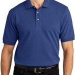 Port Authority Polo de piqué de algodón pesado