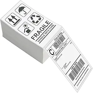 3″ x 5″ Direct Thermal Labels