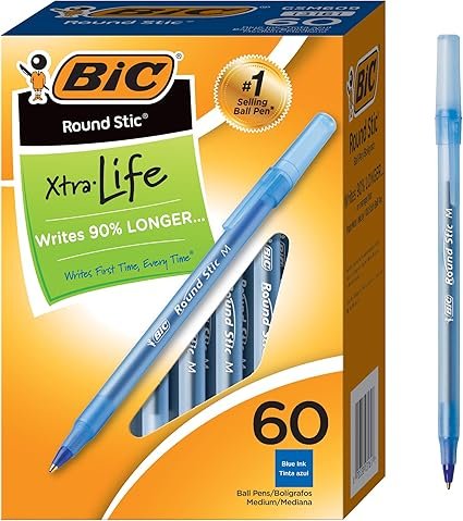 BIC – Bolígrafo de punta redonda Stic Xtra Life