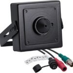 Evertech 1080p HD 4in1 AHD TVI CVI, Analog Indoor Mini Hidden Camera with Wide Angle Pinhole Lens