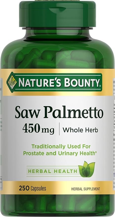 Nature’s Bounty Saw Palmetto 450 mg