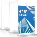 Acrilico 4×6 Pack de 3